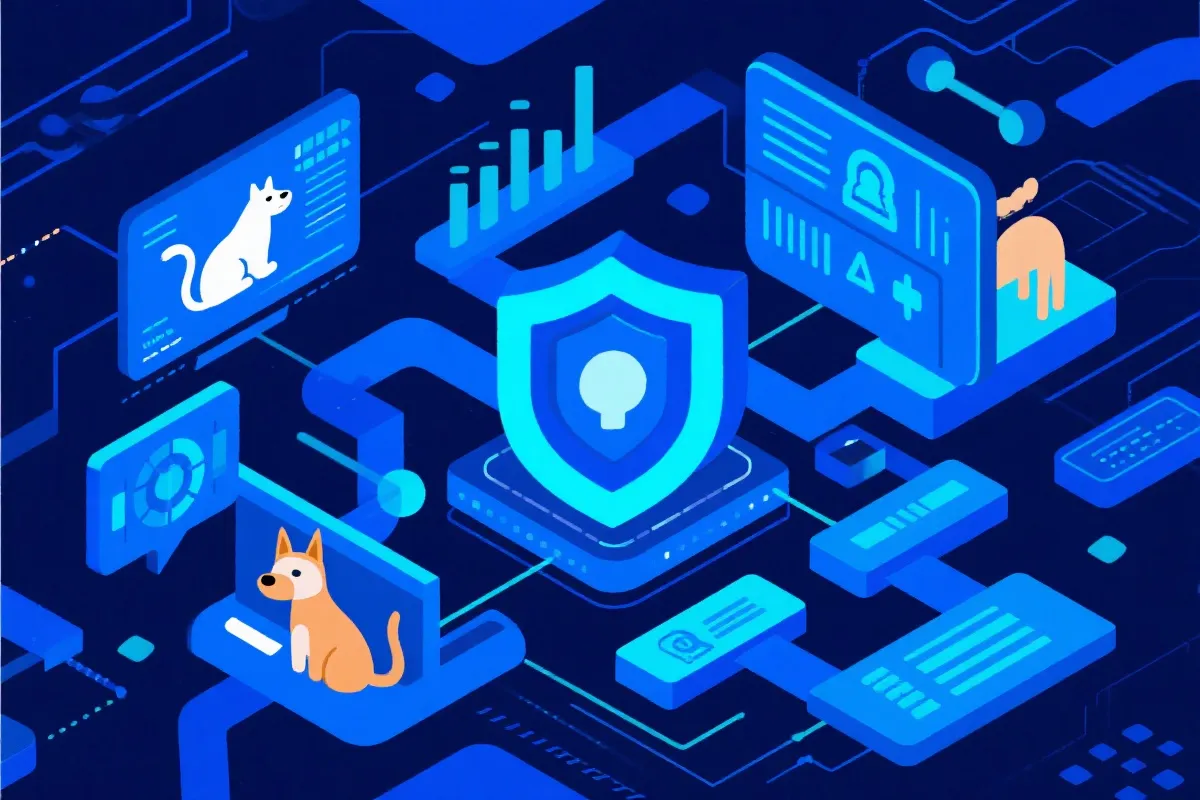 数据加密与隐私保护流程示意图